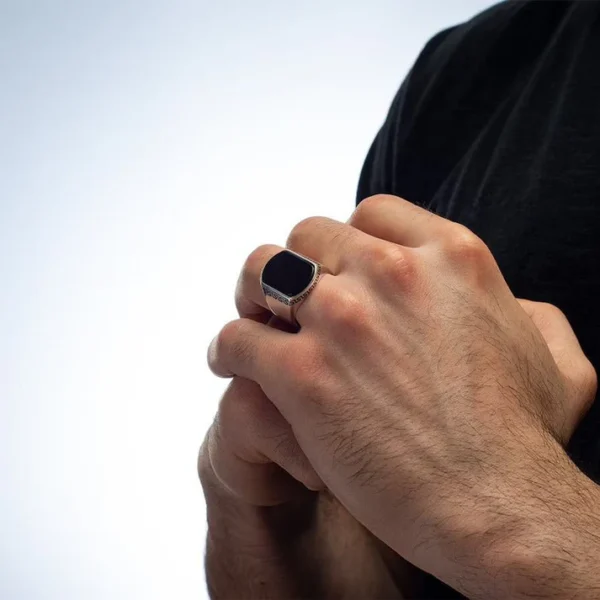 Black Onyx Ring - Image 2