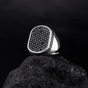 Iced Diamond Ring